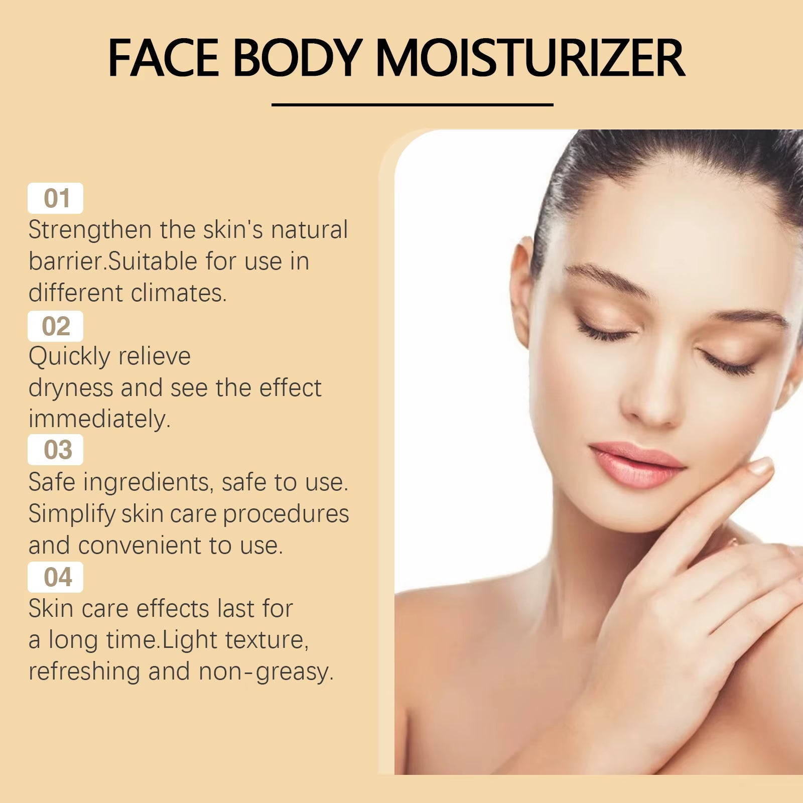 Golden Bee Face Cream – Moisturize, Repair & Rejuvenate (60g) 🐝